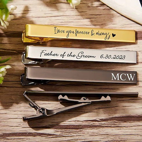 Pince à cravate personnalisée